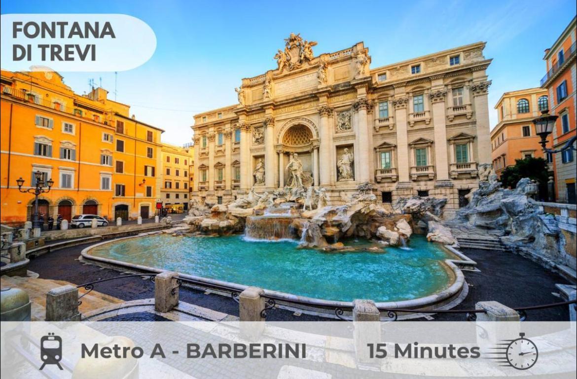 Large Garden Apartment Roma Exterior foto